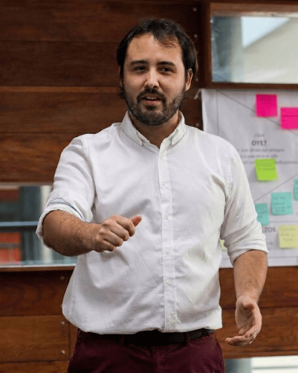 Cristian Aguilar, co-fundador de FUTUROX